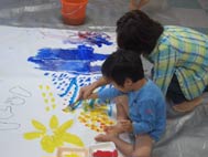 絵の中にお母さんが現れた!!