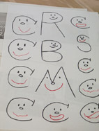 Cの顔と「できたな~☆」