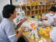 初コラボ!巨大恐竜を作るのだ!