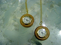 可愛いＷｏｏｄのペンダンドｗａｔｃｈ！！！！！