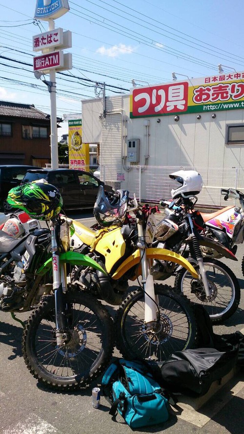 オフロードバイクで遊びませんか？
