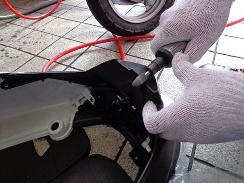 マジスティ155Sロンホイ、カスタム