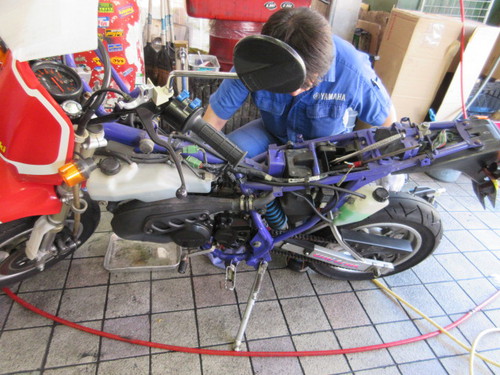KSRⅡ　整備