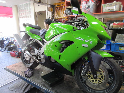 ZX-9R　　納車整備