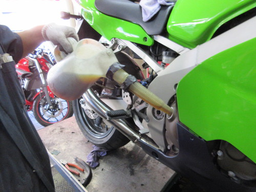 ZX-9R　　納車整備