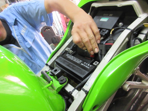 ZX-9R　　納車整備