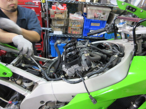 ZX-9R　　納車整備