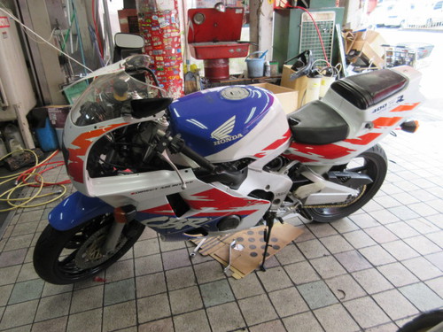 ＣＢＲ４００ＲＲ　納車整備