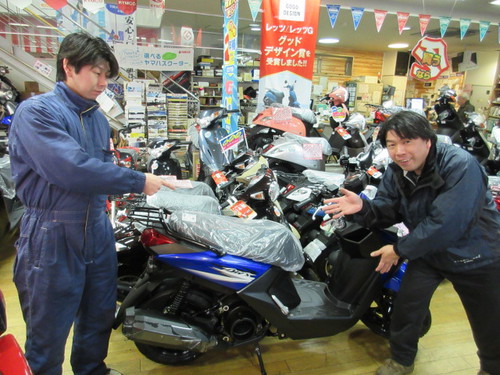 新型ＢＷ’Ｓ１２５入荷しました