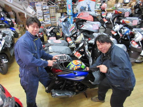 新型ＢＷ’Ｓ１２５入荷しました