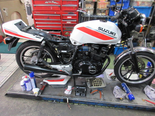 GSX250E 納車整備