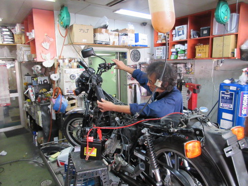 GSX250E 納車整備