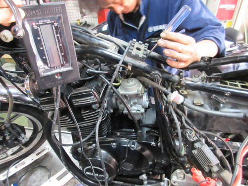 GSX250E 納車整備