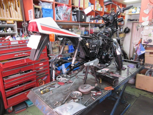 GSX250E 納車整備