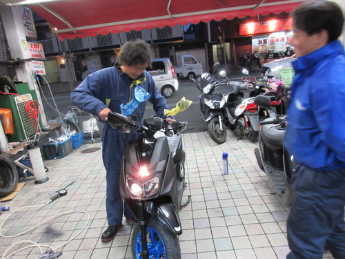 新型BWS125納車整備