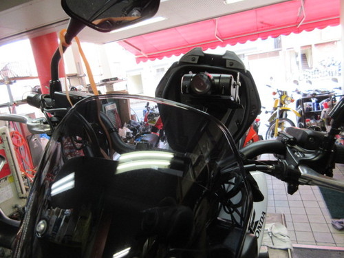 NC750S　 ドライブレコーダー取付