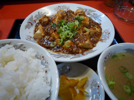休日明けのランチはやっぱり！麻婆豆腐ちゃん(^^♪