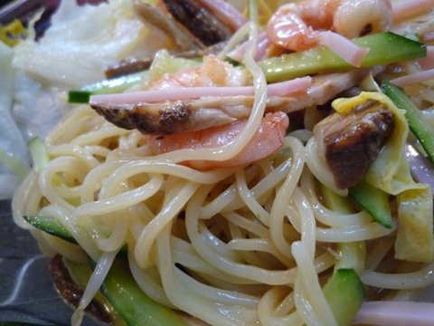 週末の昼メシはやっぱり！特製冷麺ちゃん(^^♪