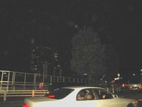 梅田の夜景を望むアベックポプラ