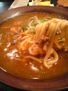 山商のカレーうどん