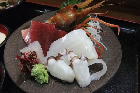 片山町の活魚料理元屋の昼定食はイケてる!