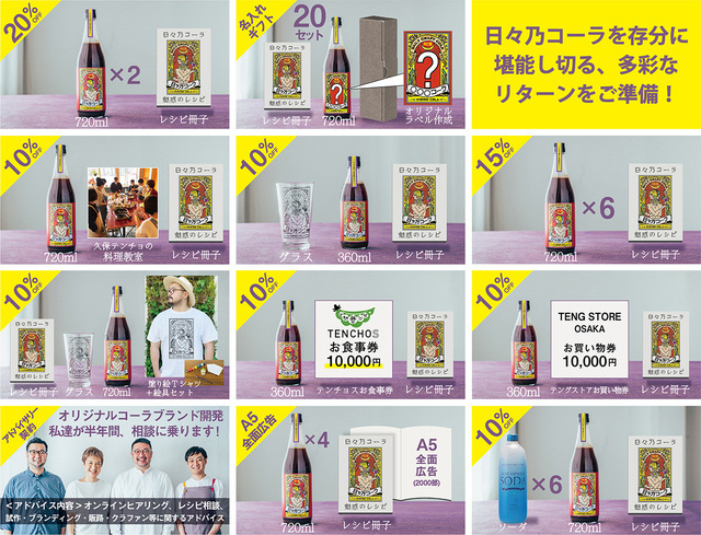 大阪発のクラフトコーラシロップ「日々乃コーラ」 大阪発のクラフトコーラシロップ「日々乃コーラ」