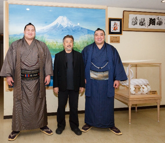 横綱日馬富士関綱贈呈式 横綱日馬富士関綱贈呈式