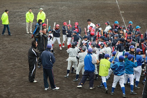 錦秀会グループ　震災復興２０１２年「野球教室」実施レポート