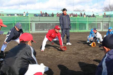 錦秀会グループ　震災復興「野球教室」実施レポート