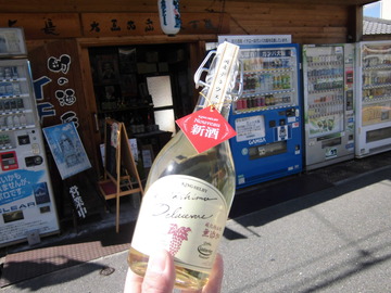 カタシモ　新酒ワイン デラウェア