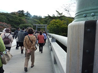 伊勢神宮（内宮）へ行く