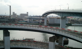 江坂から「大阪のべた踏み坂：なみはや大橋」に行ってみた