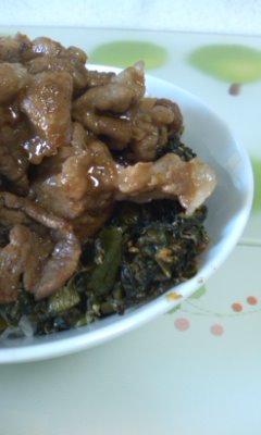 高菜ブー丼