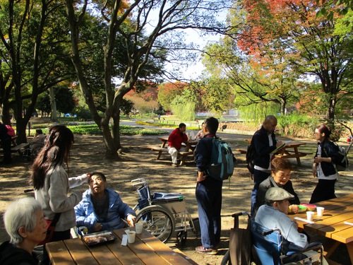 11月遠足（長居公園内植物園）