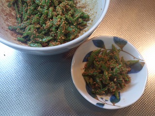野菜をたくさん食べましょう!
