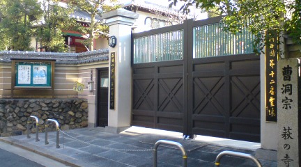 曹洞宗　萩の寺
