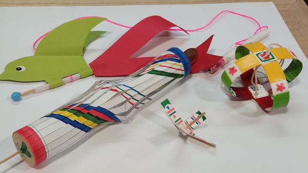 昔ながらの手作りおもちゃを作って遊ぼう!! 昔ながらの手作りおもちゃを作って遊ぼう!!