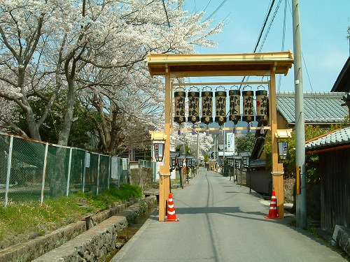 原地区の「大蛇祭り」