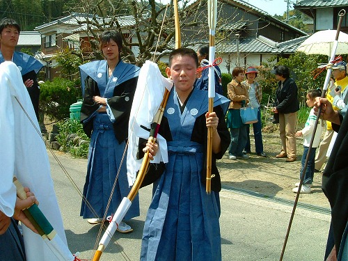 原地区の「大蛇祭り」