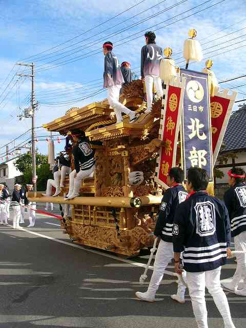 秋祭りが始まった