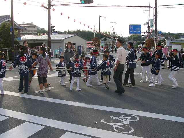 秋祭りが始まった