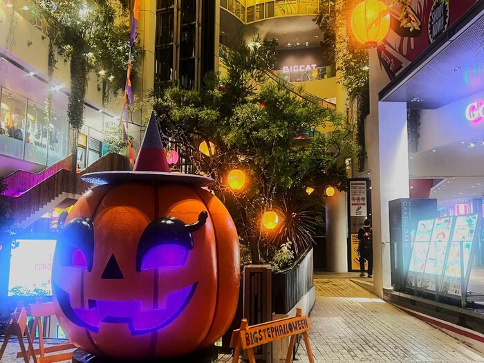 もうすぐハロウィン～☺BIGSTEPの様子。
