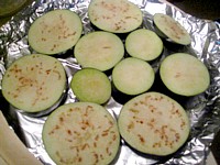 秋茄子のチーズ焼き