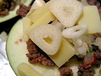 秋茄子のチーズ焼き