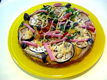混ぜて焼くだけ簡単　野菜ケーキ
