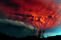 チリの火山噴火の写真がマジでやばい！