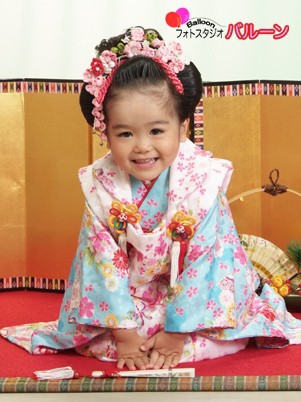 【七五三】ここはちゃん＆あずはちゃん