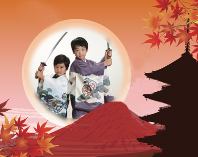 けいた君の五歳の七五三