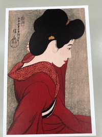 伊東深水の作品にうっとり＠千葉市美術館所蔵 新版画-進化系UKIYO-Eの美　大阪髙島屋