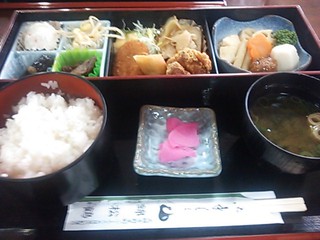 錦松閣のランチ